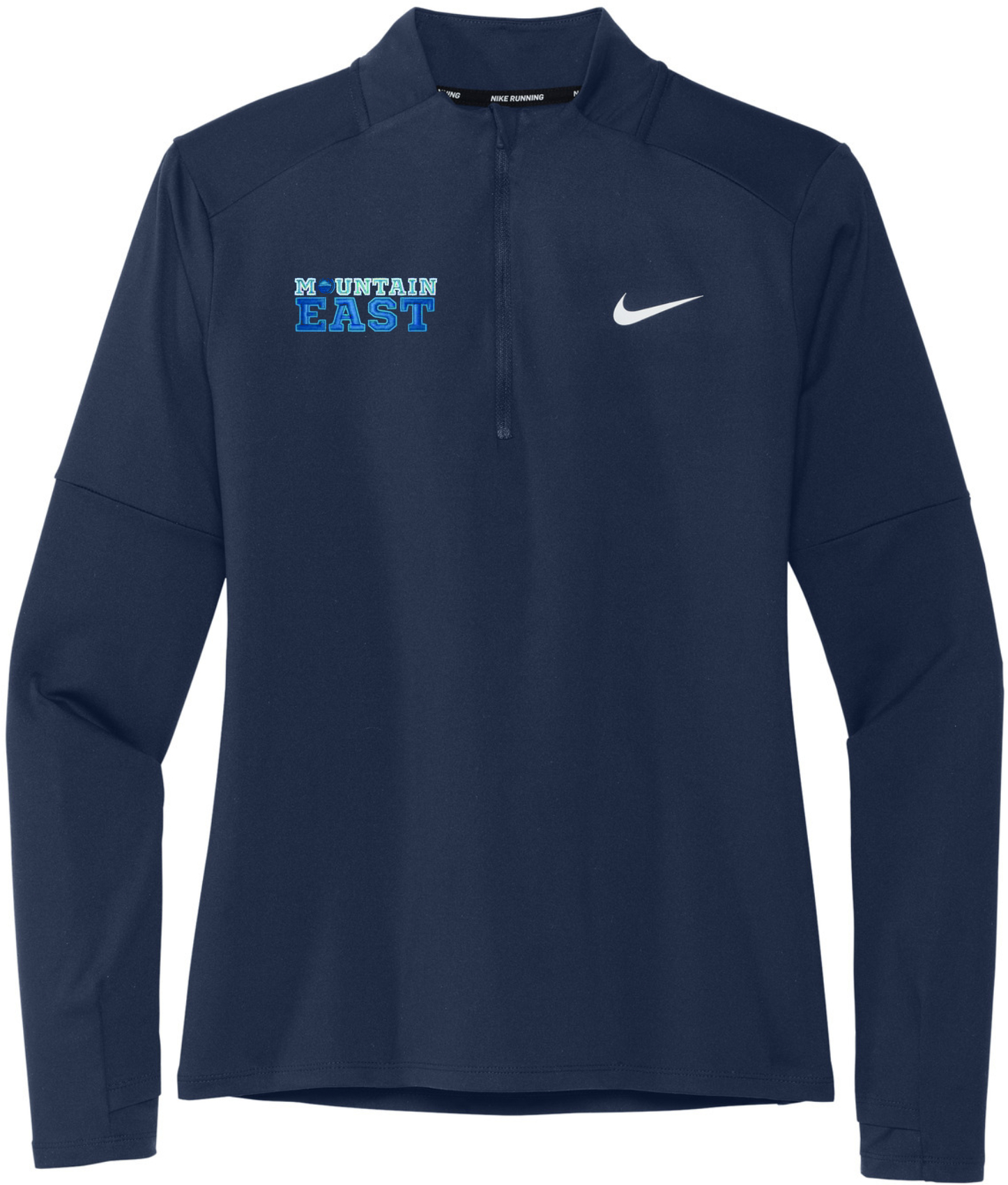  MEC NIKE LADIES  1/2 ZIP TOP