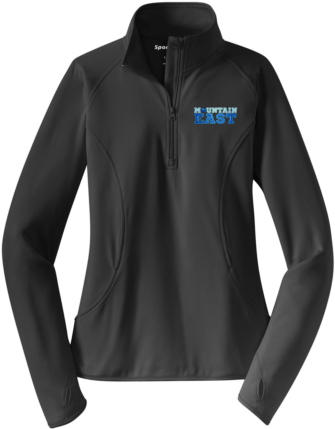 MEC LADIES Stretch 1/2 zip pullover