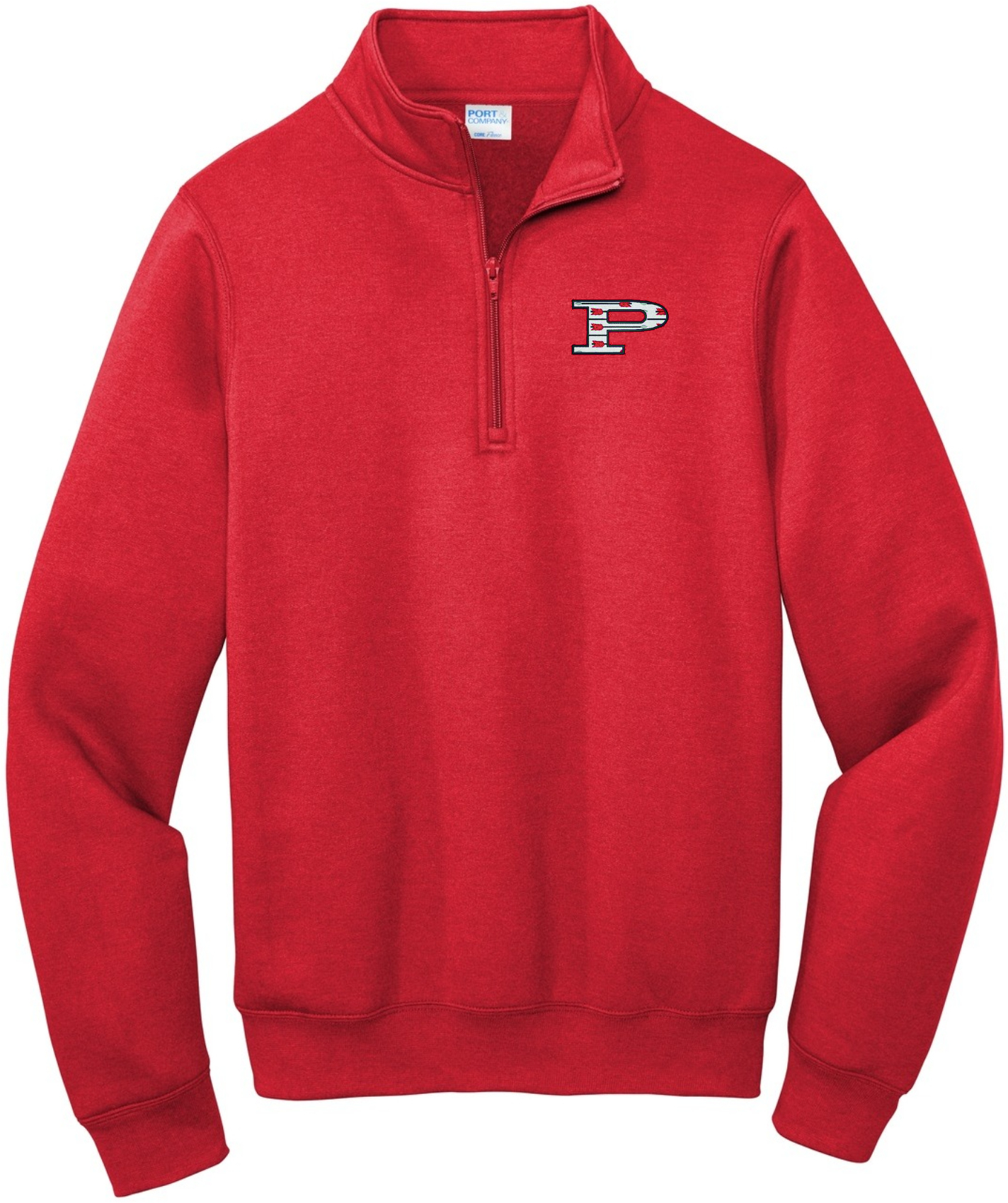 PHS Fleece 1/4 zip P with Arrows