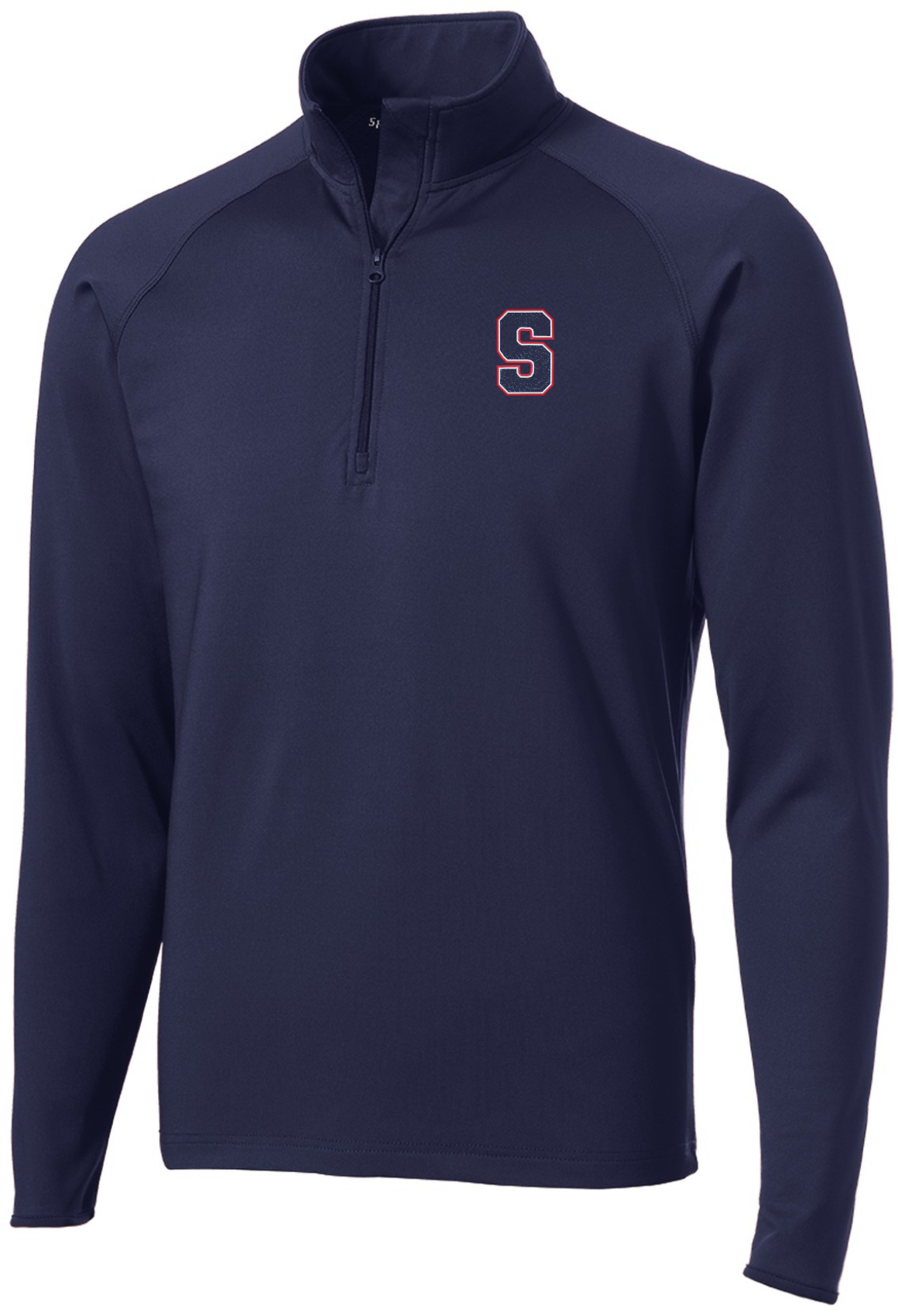 SOUTH on ADULT emb 1/4 zip