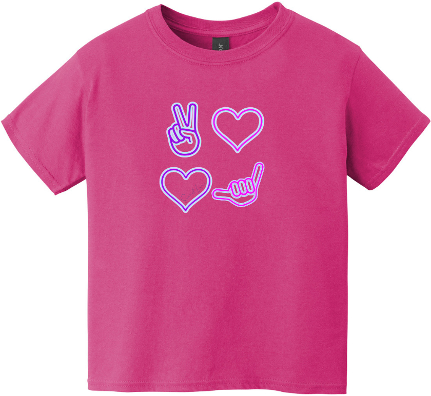 Hang loose peace 