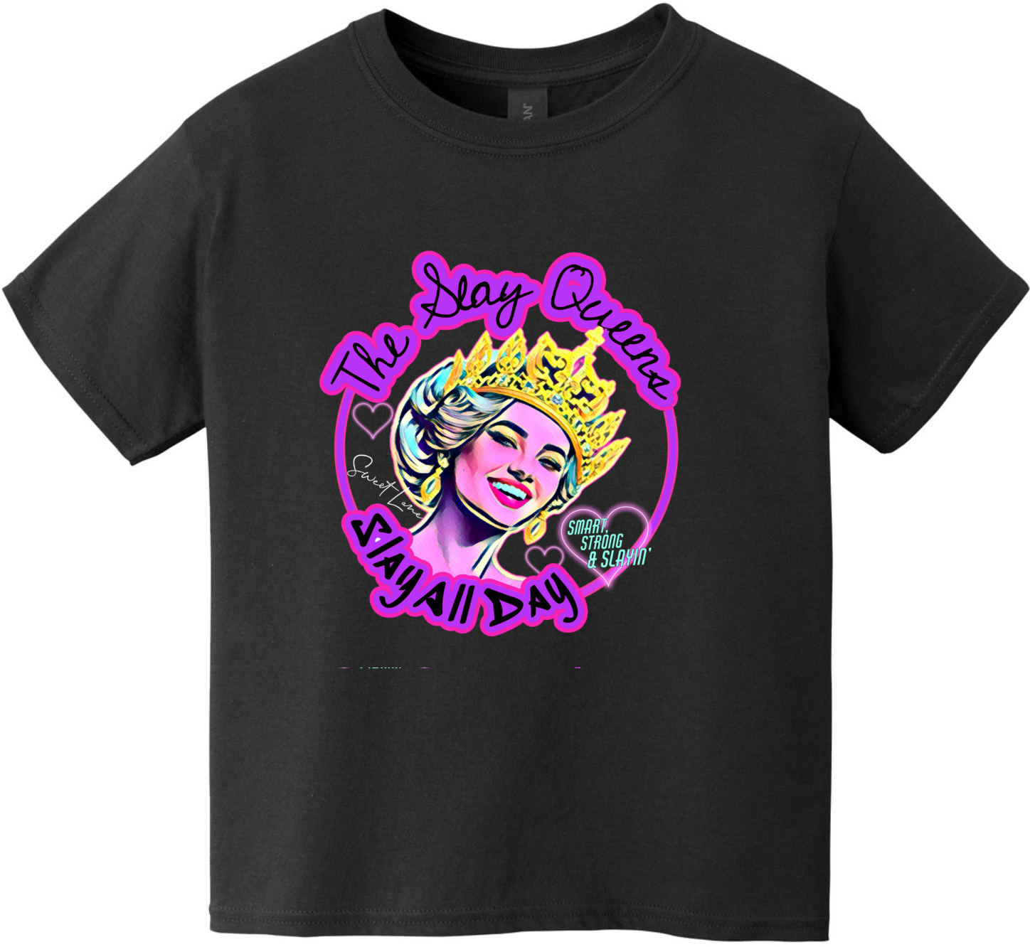 Slay Queens Black Gildan Soft 