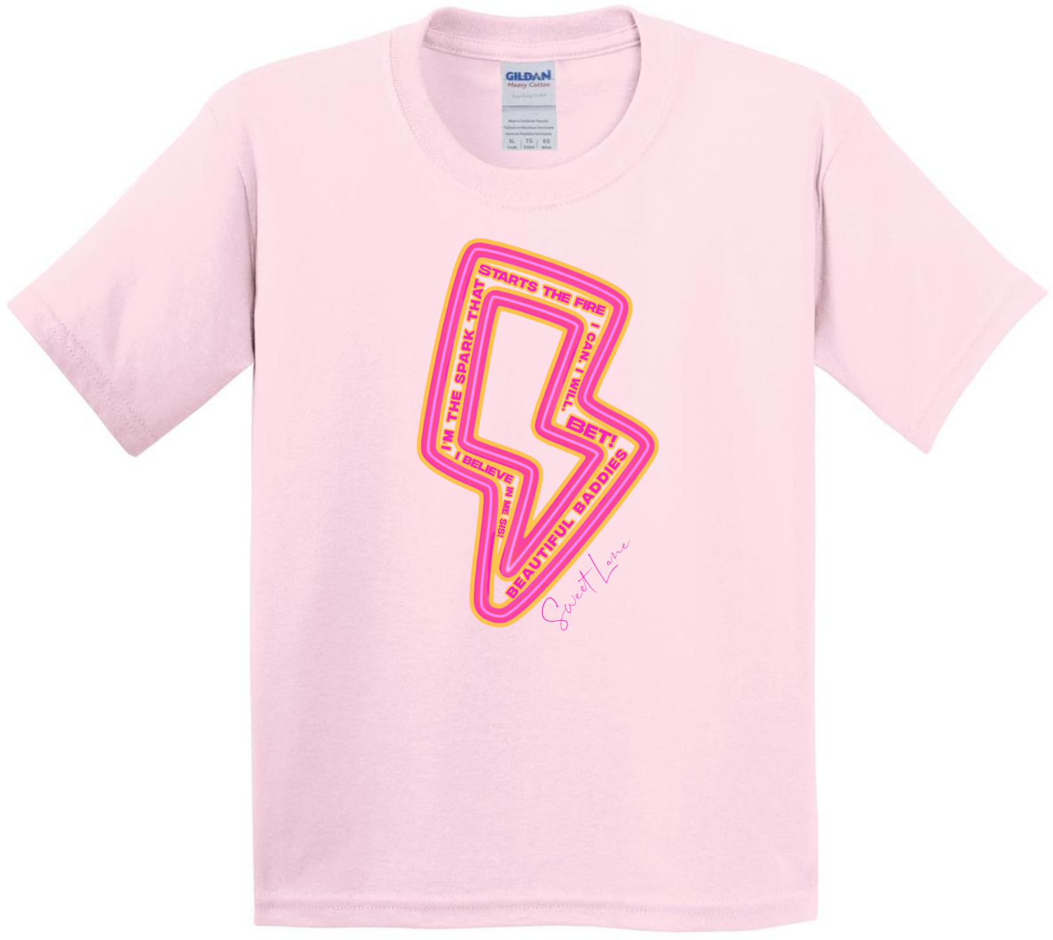 bolt on pink