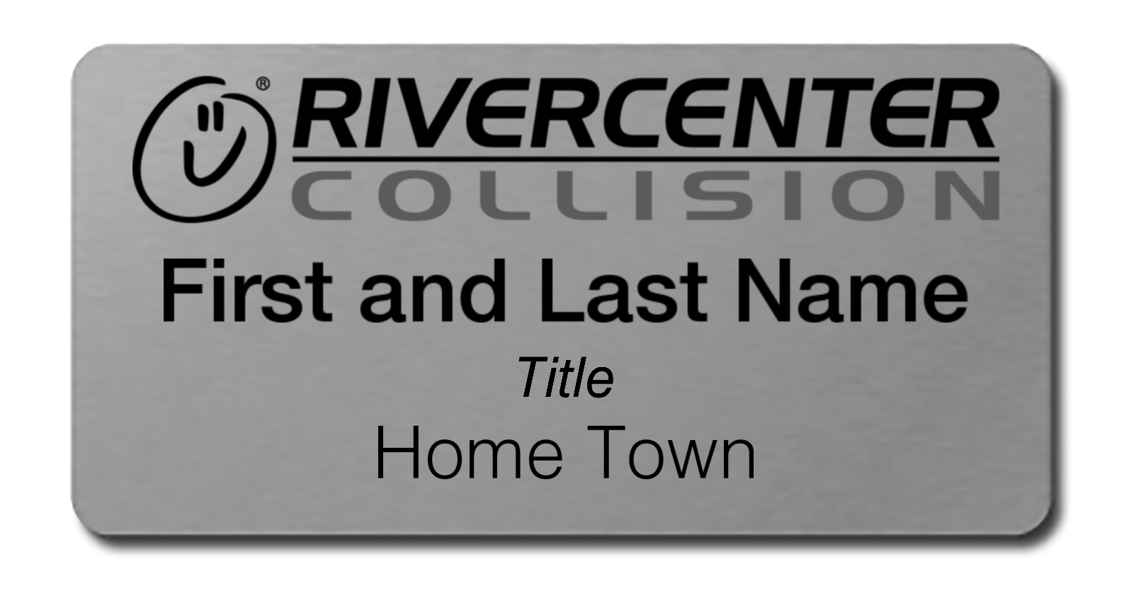 RiverCenter Collision – Name Tag