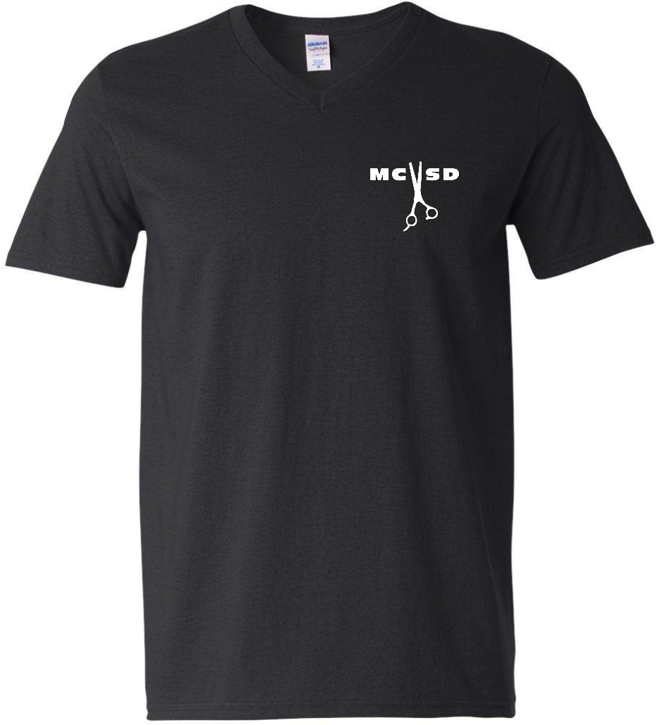 Unisex V-Neck - Hairdresser
