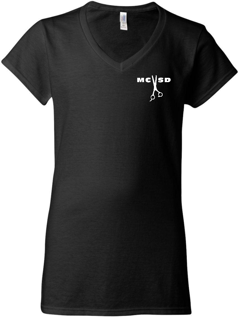 Ladies V-Neck - Hairdresser