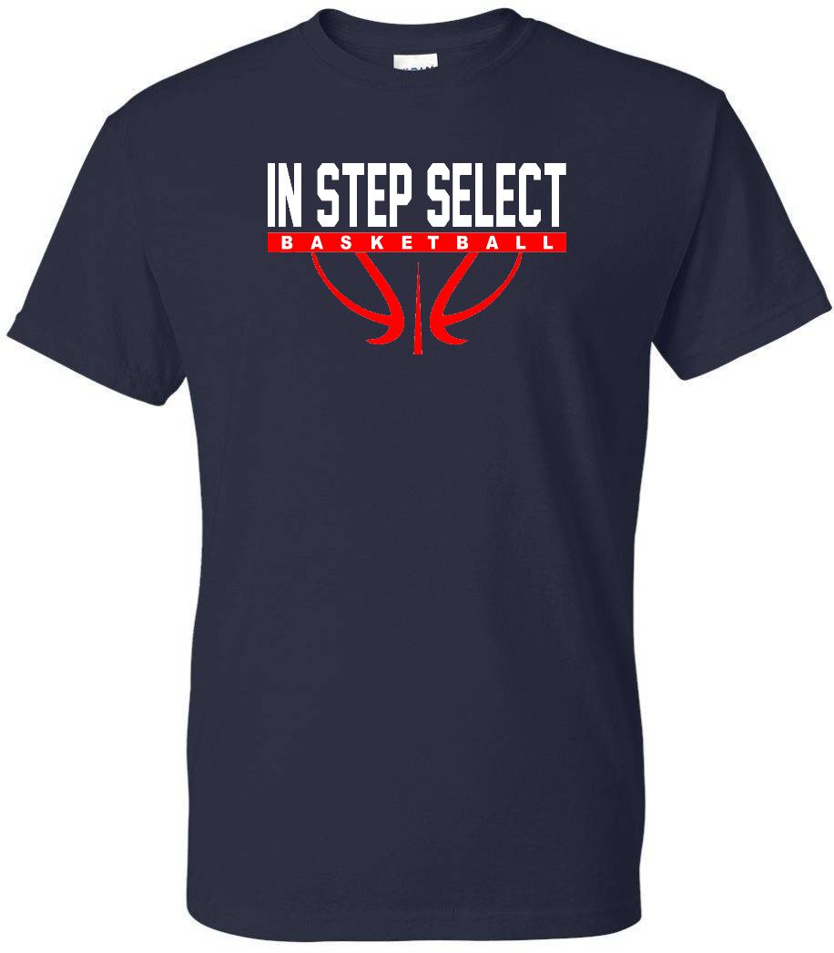 IN STEP Full logo ADULT Tee