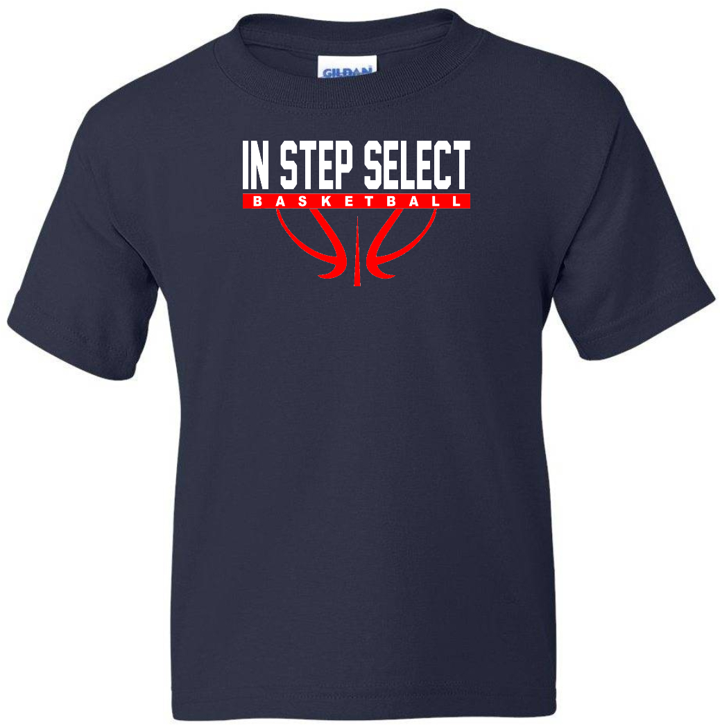 IN STEP Full logo YOUTH Tee