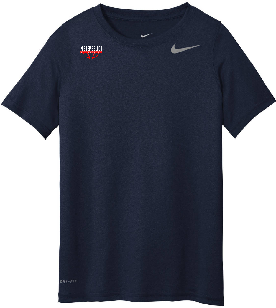 IN STEP CREST logo NIKE YOUTH Tee