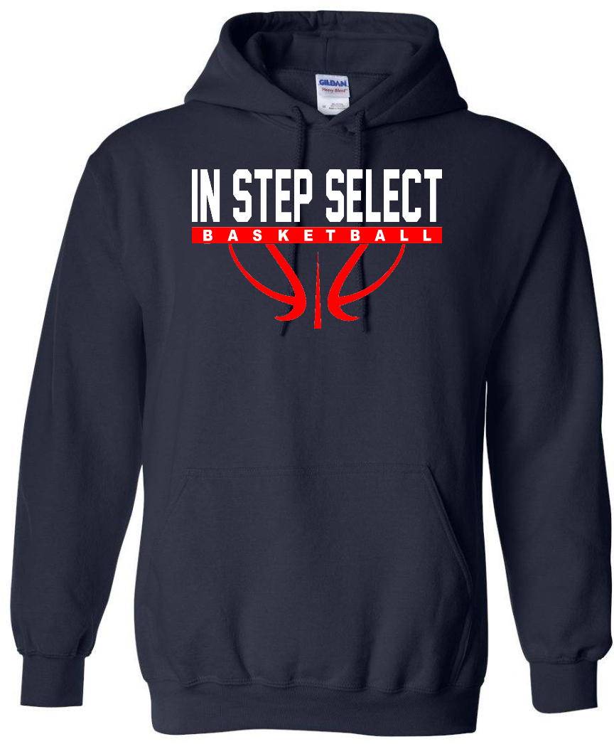 IN STEP Full logo ADULT Hooded Sweatshirt