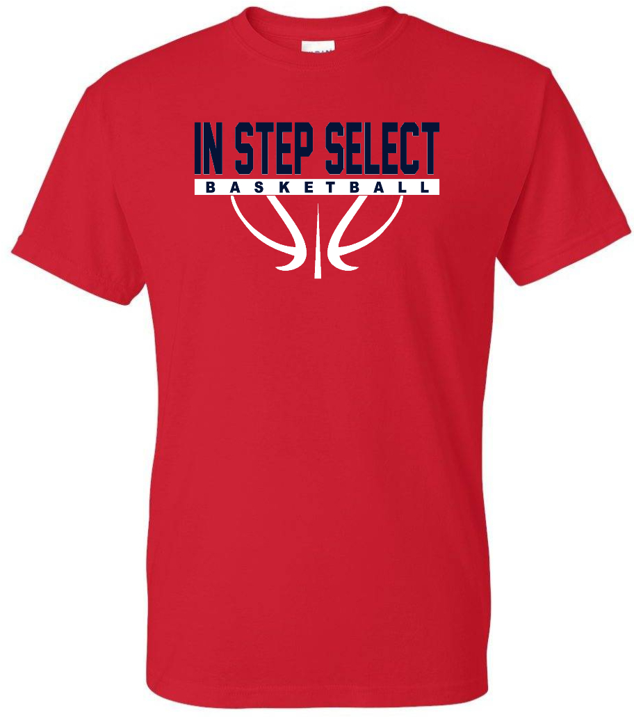 IN STEP Full logo ADULT Tee