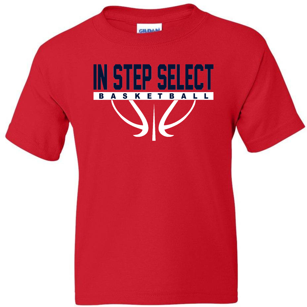 IN STEP Full logo YOUTH Tee