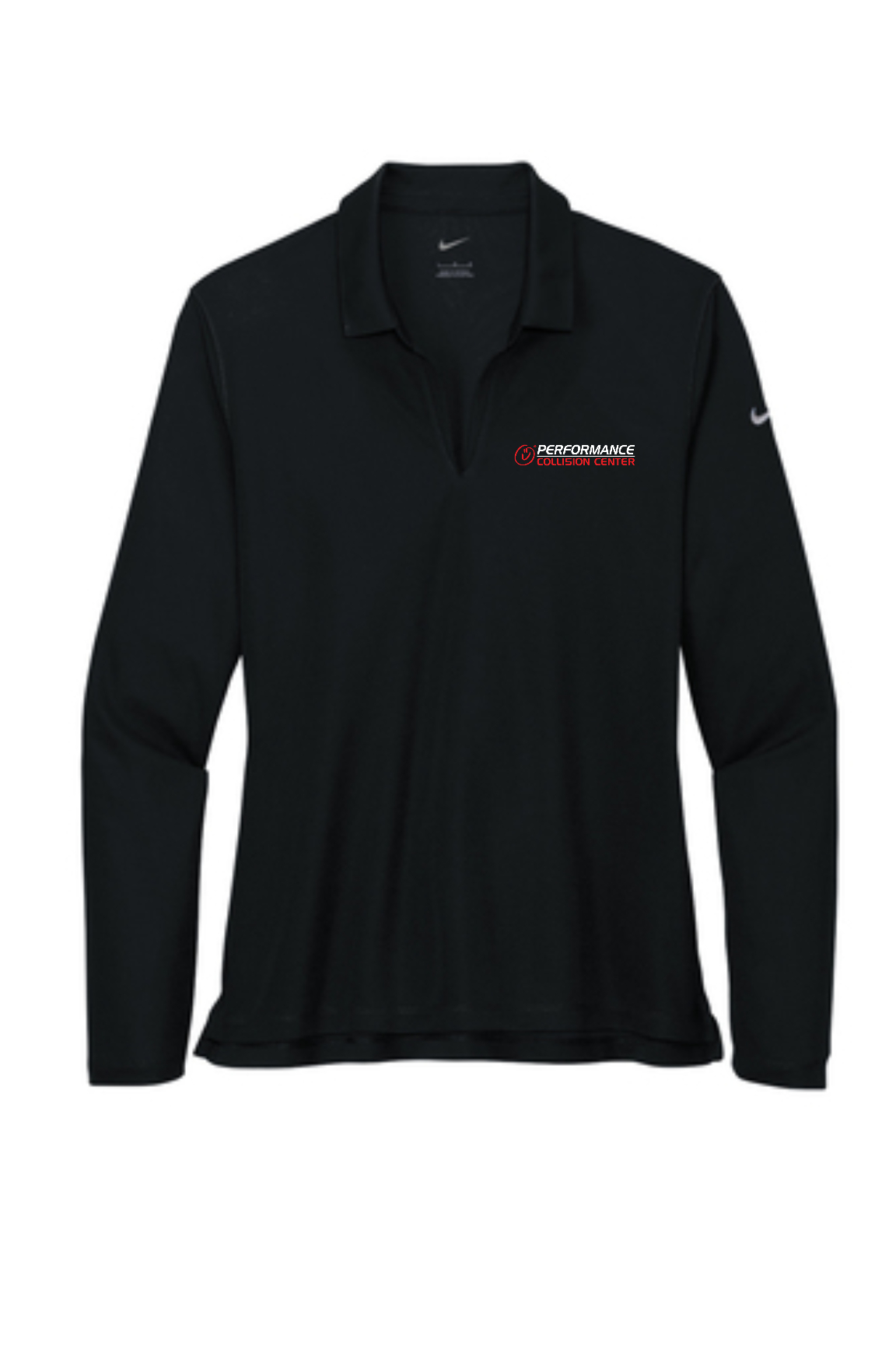 Performance Collision Center – NKDC2105 Nike Ladies Dri-FIT Micro Pique 2.0 Long Sleeve Polo