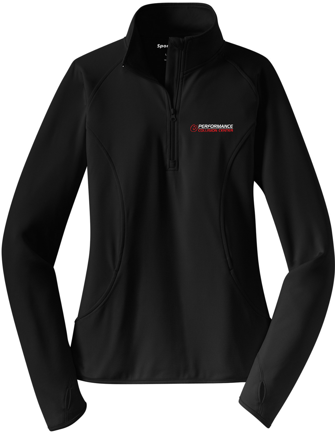 Performance Collision Center – LST850 Sport-Tek® Ladies Sport-Wick® Stretch 1/2-Zip Pullover