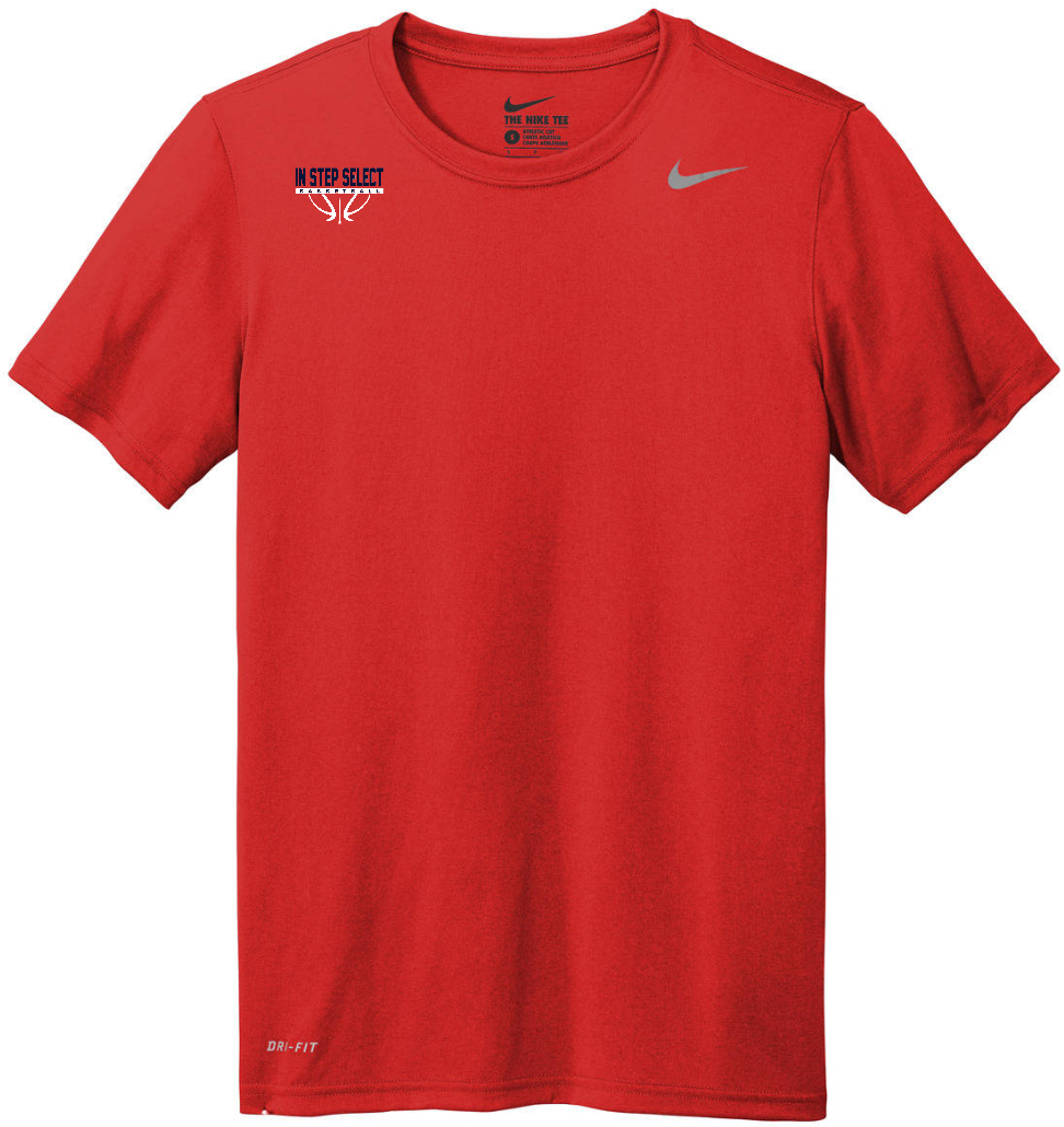 IN STEP CREST logo NIKE ADULT Tee