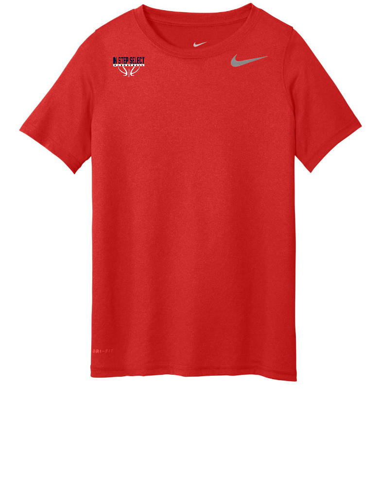 IN STEP CREST logo NIKE YOUTH Tee