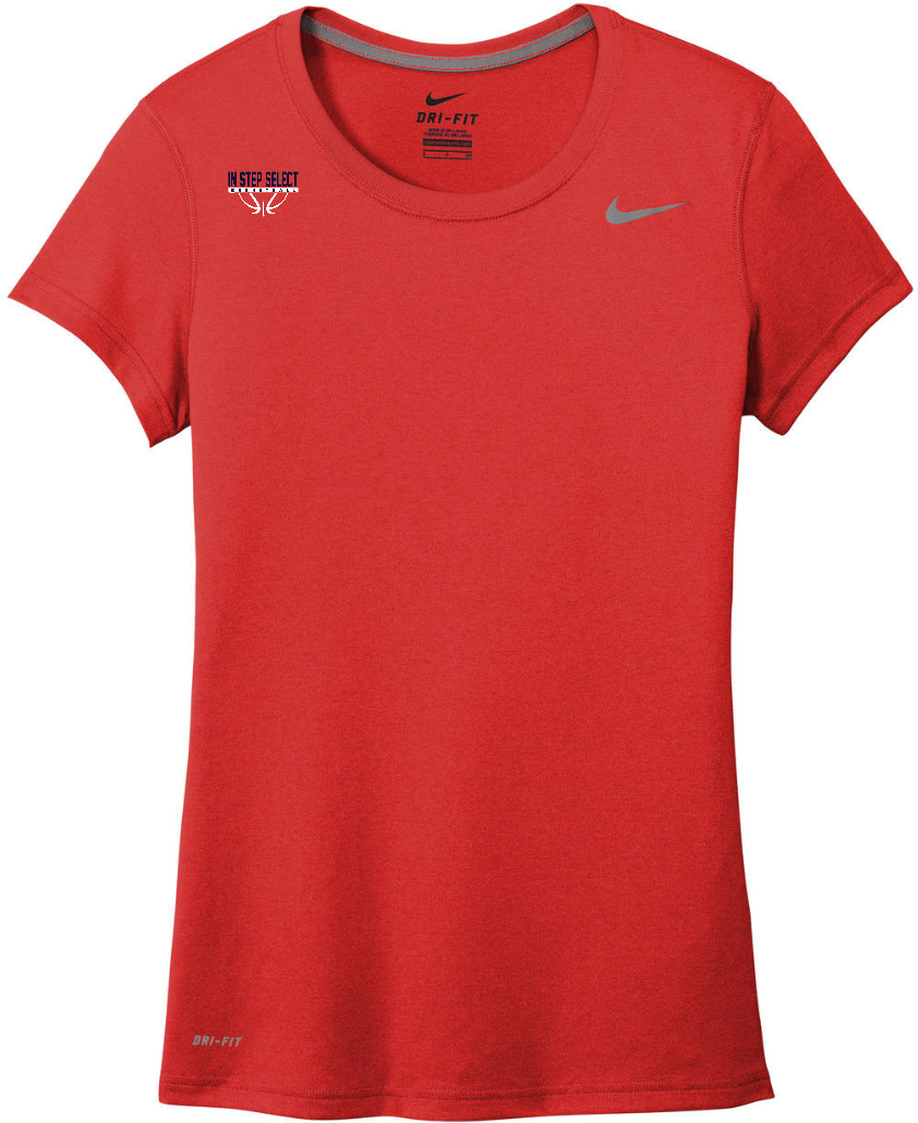 IN STEP CREST logo NIKE LADIES Tee