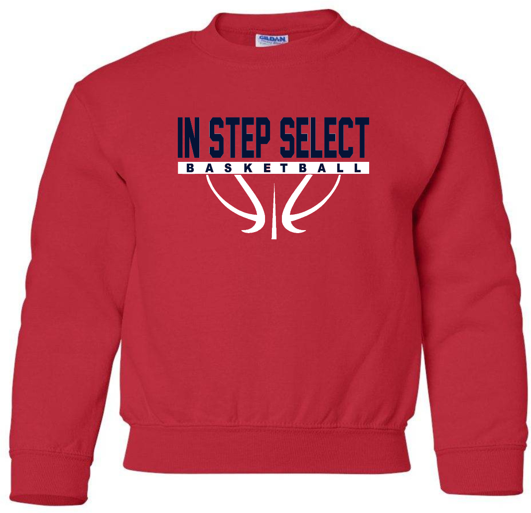 IN STEP Full logo YOUTH Crewneck Sweatshirt