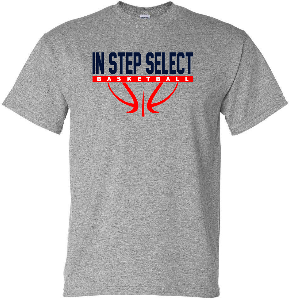 IN STEP Full logo ADULT Tee