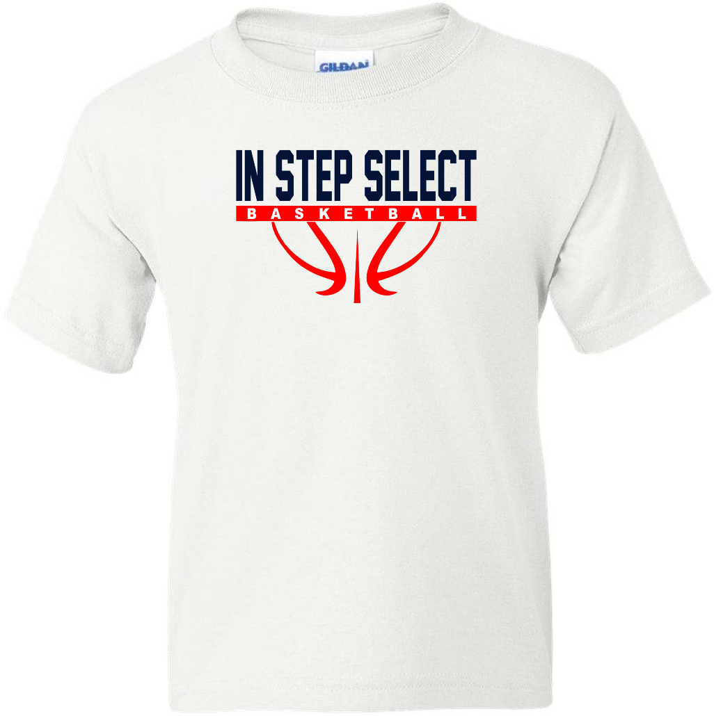 IN STEP Full logo YOUTH Tee