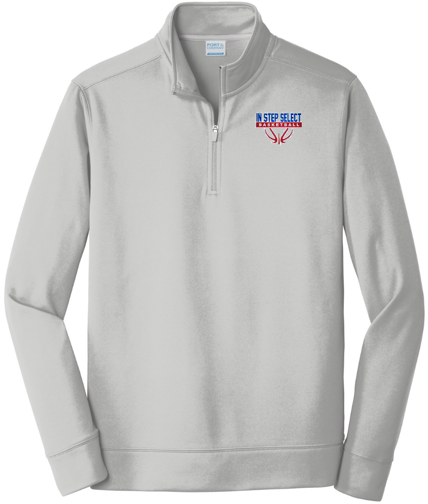 IN STEP EMB ADULT Perf Fleece 1/4 zip
