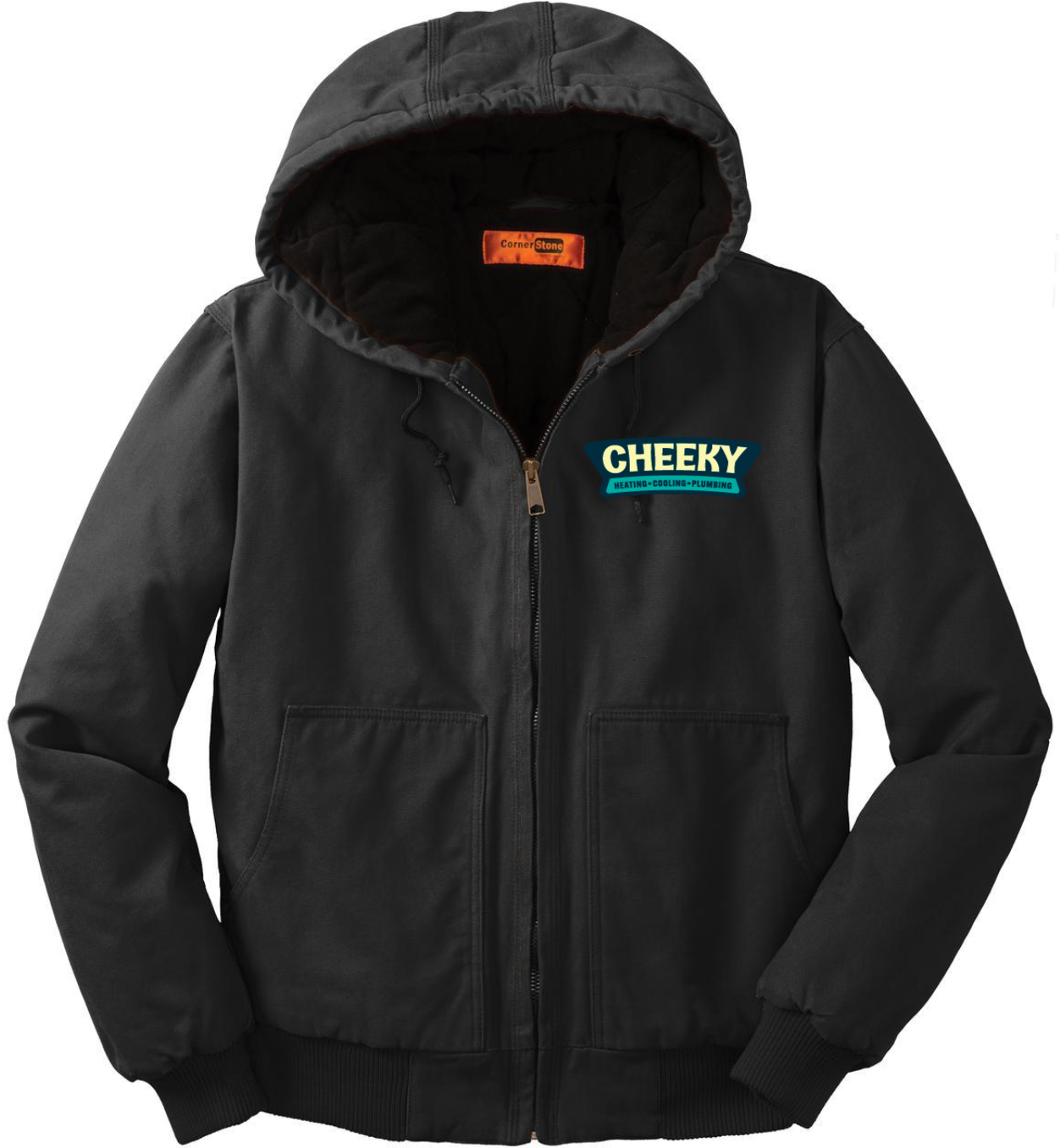 Duck Cloth Insulated Hoodie