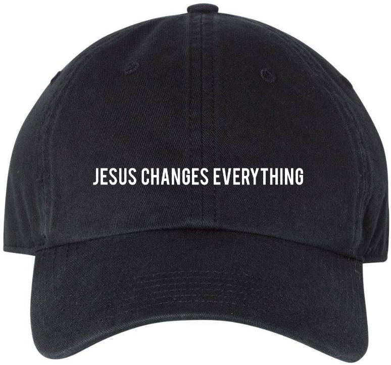 JESUS CHANGES EVERYTHING hat