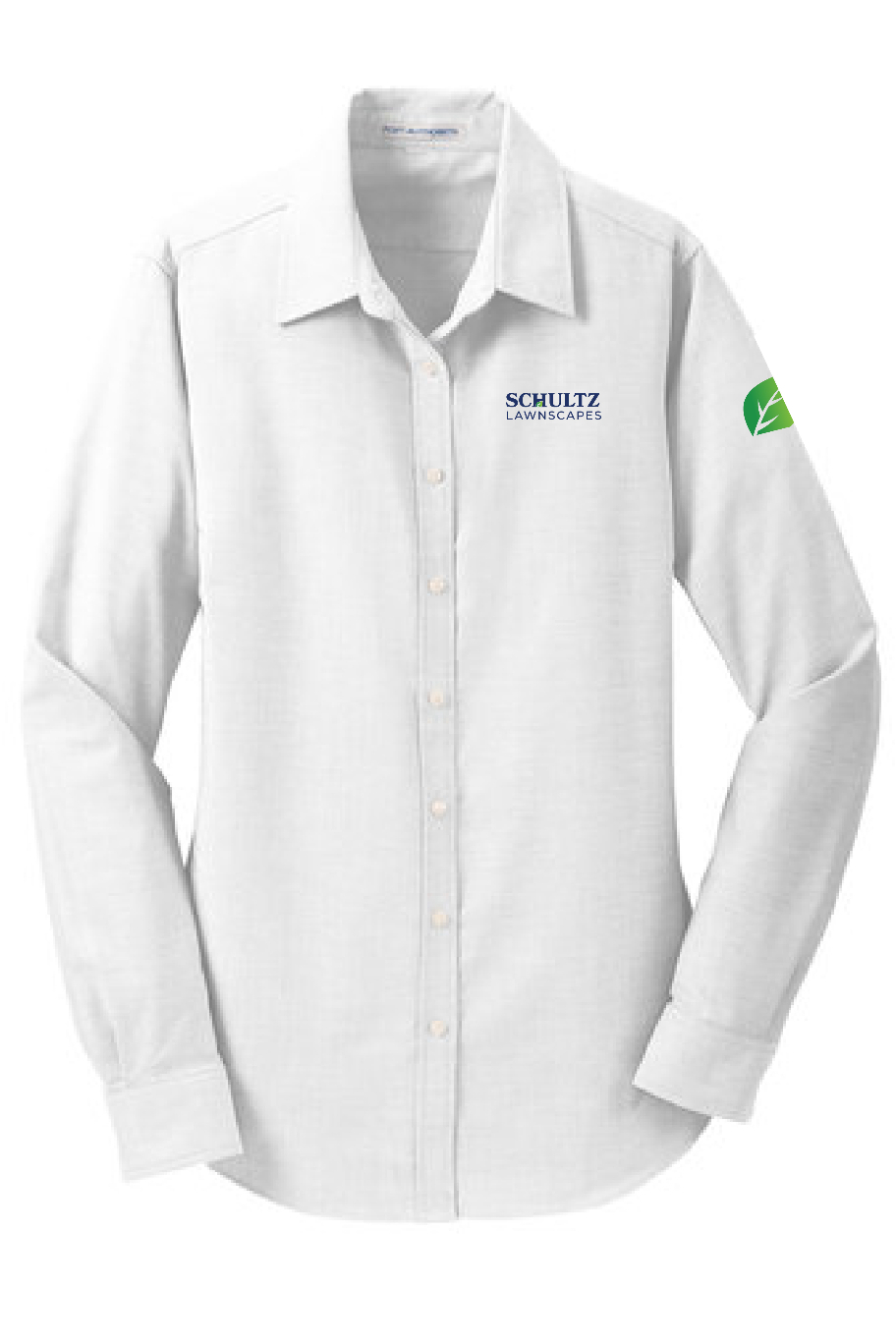 Schultz -  Ladies Port Authority SuperPro Oxford Shirt - L658