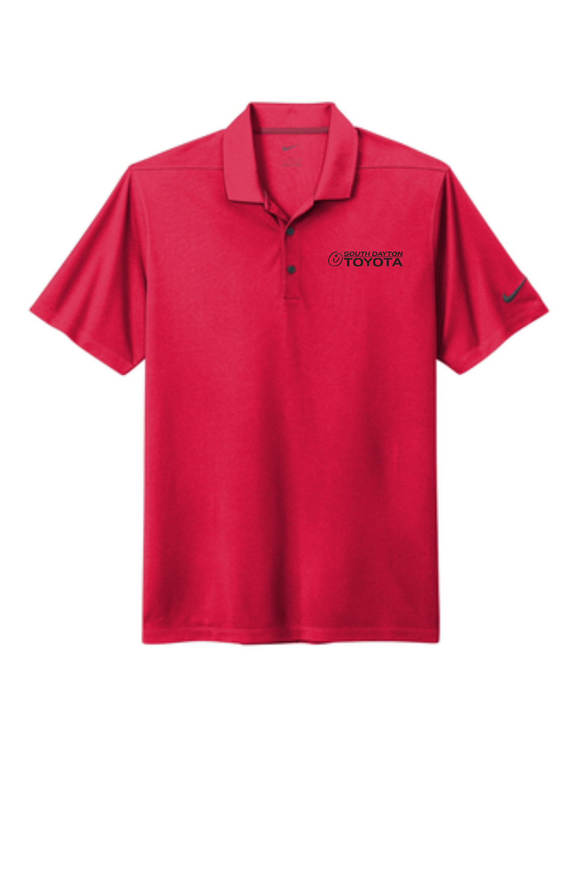 South Dayton Toyota – NKDC1963 Nike Dri-FIT Micro Pique 2.0 Polo (All Black Logo)