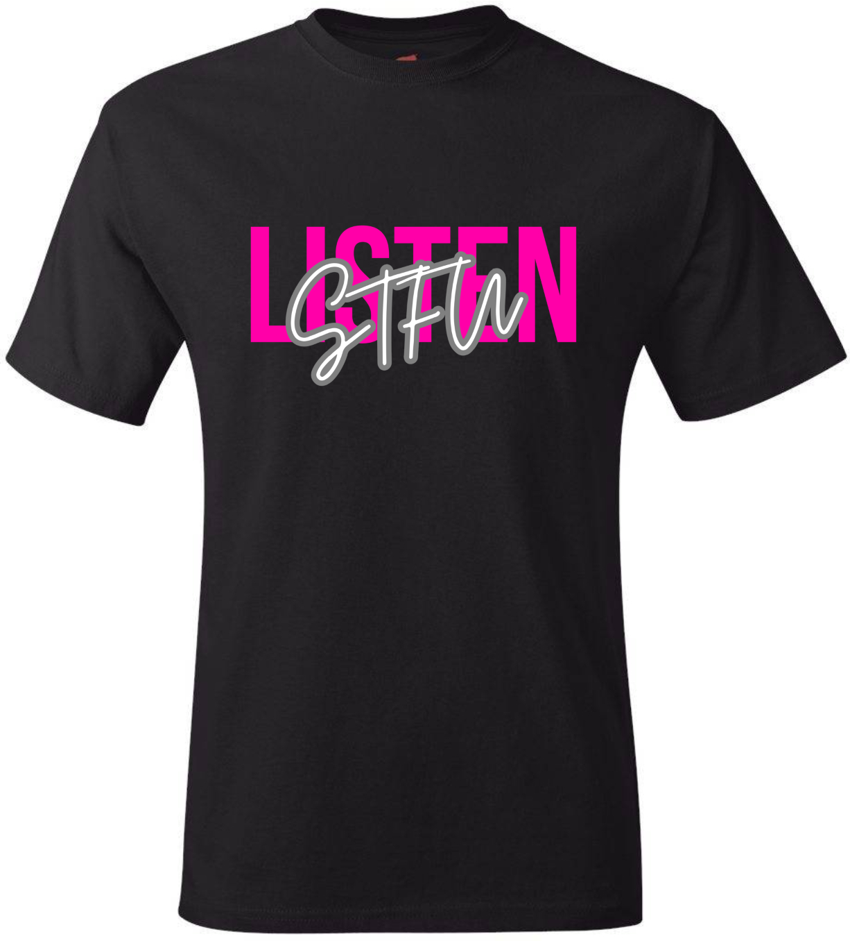Listen STFU_Hot Pink