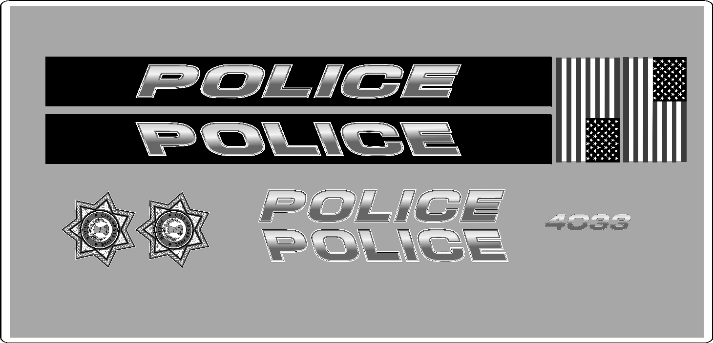  BMW POLICE MOTORCYCLE KIT