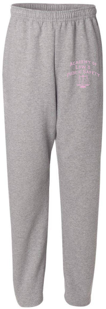 Open Bottom Sweatpants - Scales Pink Ink