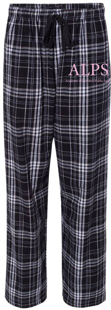 Flannel Pants - ALPS Pink Ink