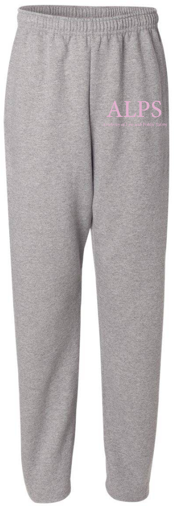 Open Bottom Sweatpants - ALPS Pink Ink