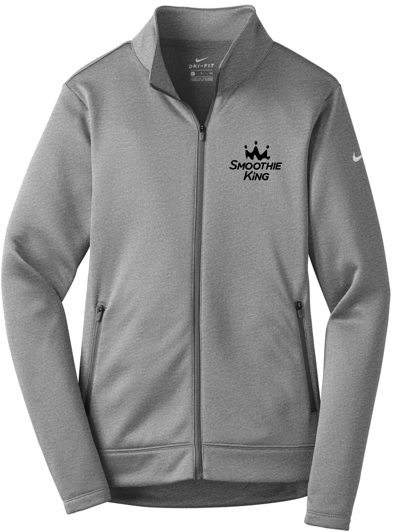 Nike Ladies Therma-FIT Full-Zip Fleece NKAH6260 (Black)