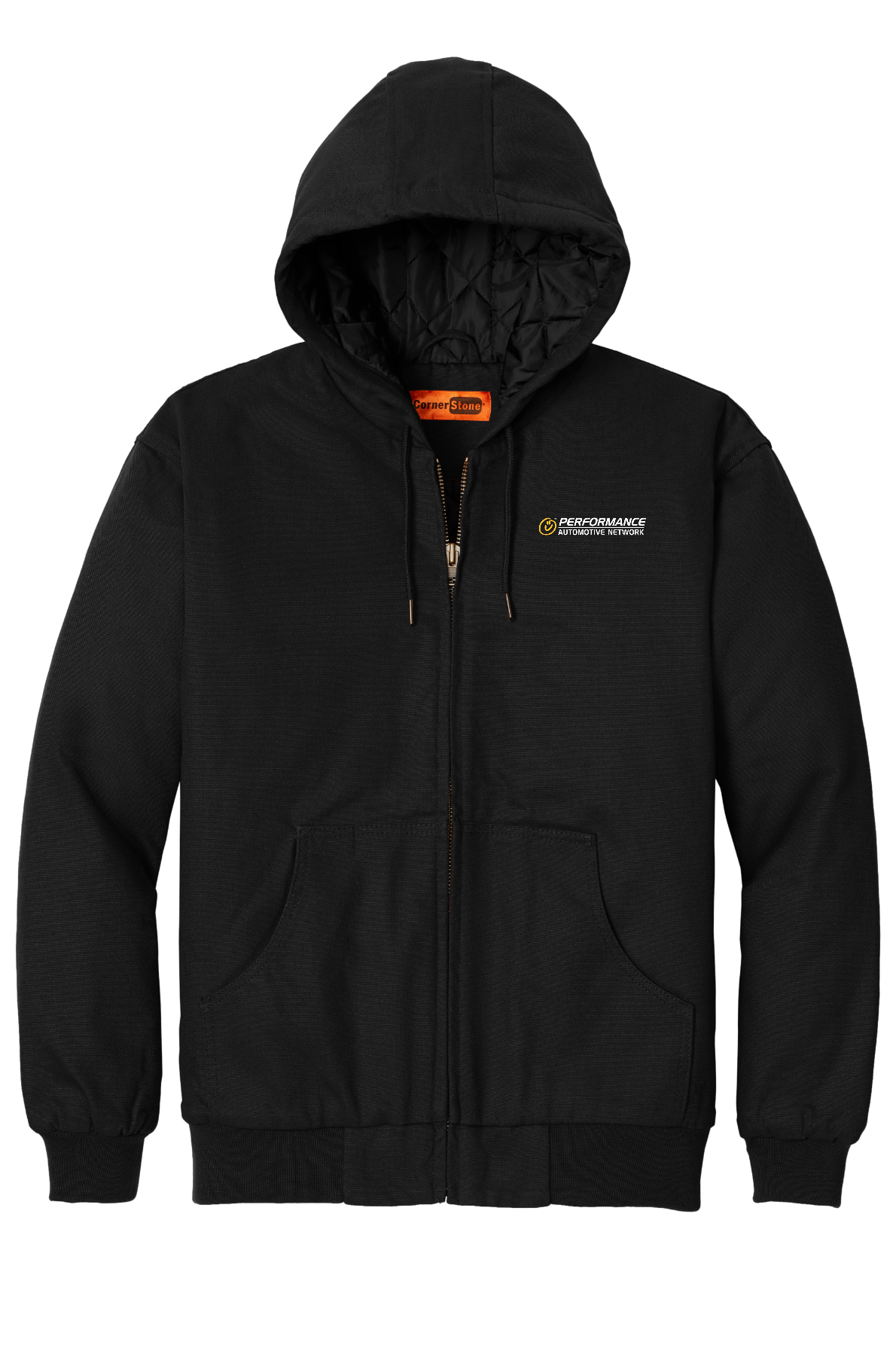 Performance Automotive Network - CornerStone® Duck Cloth Hooded Work Jacket J763H