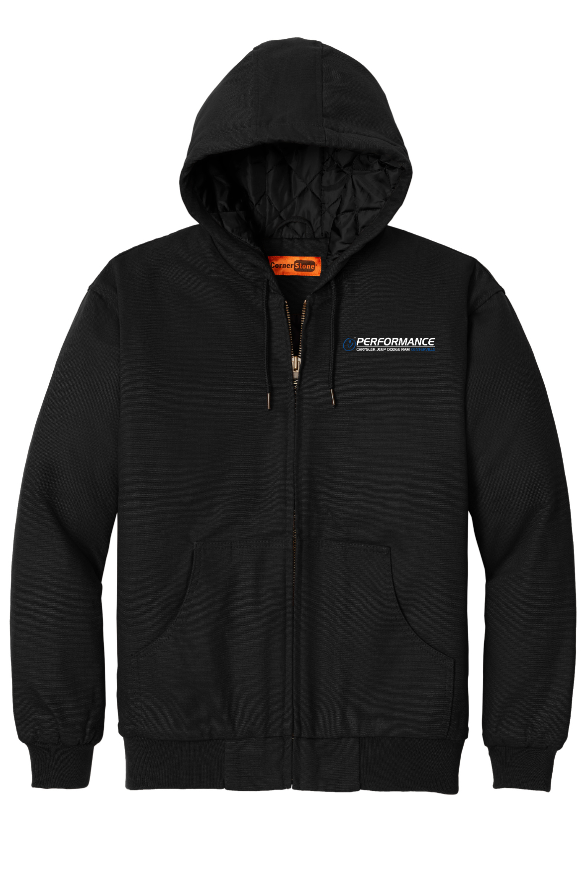 Performance CJDR- CornerStone® Duck Cloth Hooded Work Jacket J763H