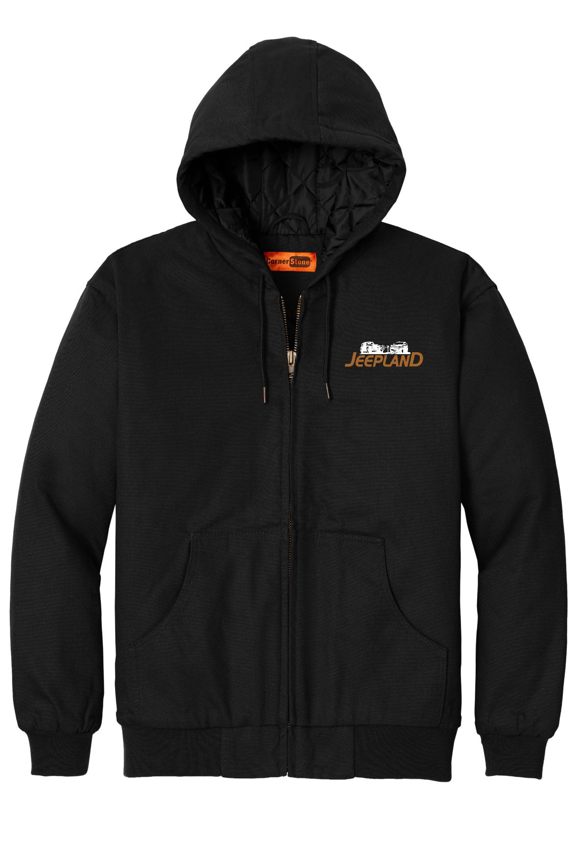 JeepLand - CornerStone® Duck Cloth Hooded Work Jacket J763H