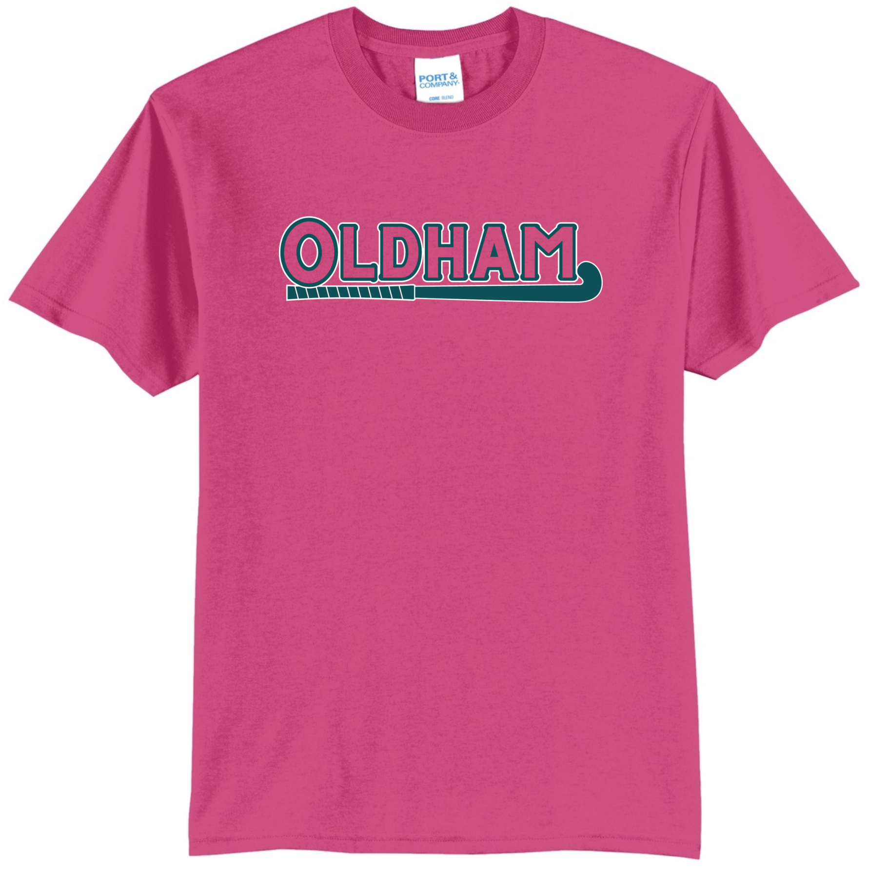 Port & Co™ Core Blend Tee  - PC55 (Adult - Green W Outline)