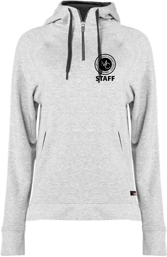 Ladies Hooded 1/4 Zip