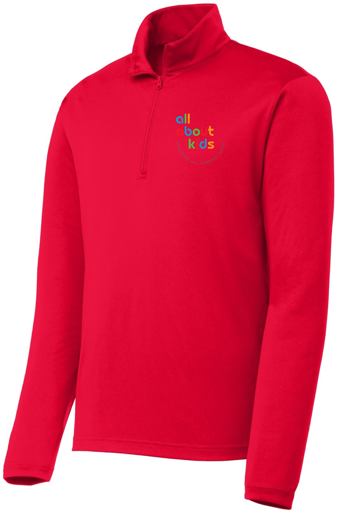 Sport-Tek® PosiCharge® Competitor™ 1/4-Zip Pullover – ST357 (Grey Left Chest Logo)