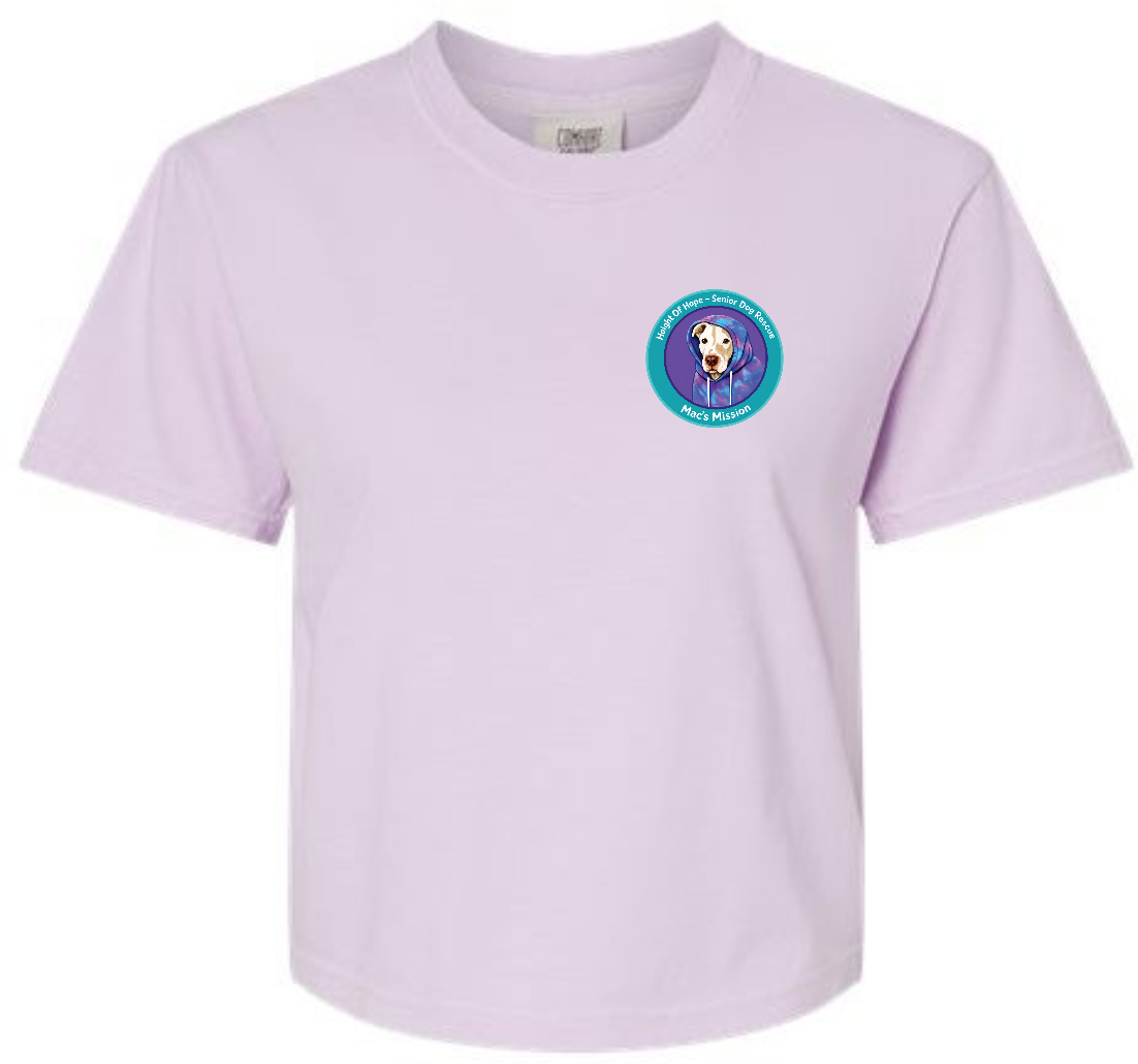 Ladies Boxy Crop Tee