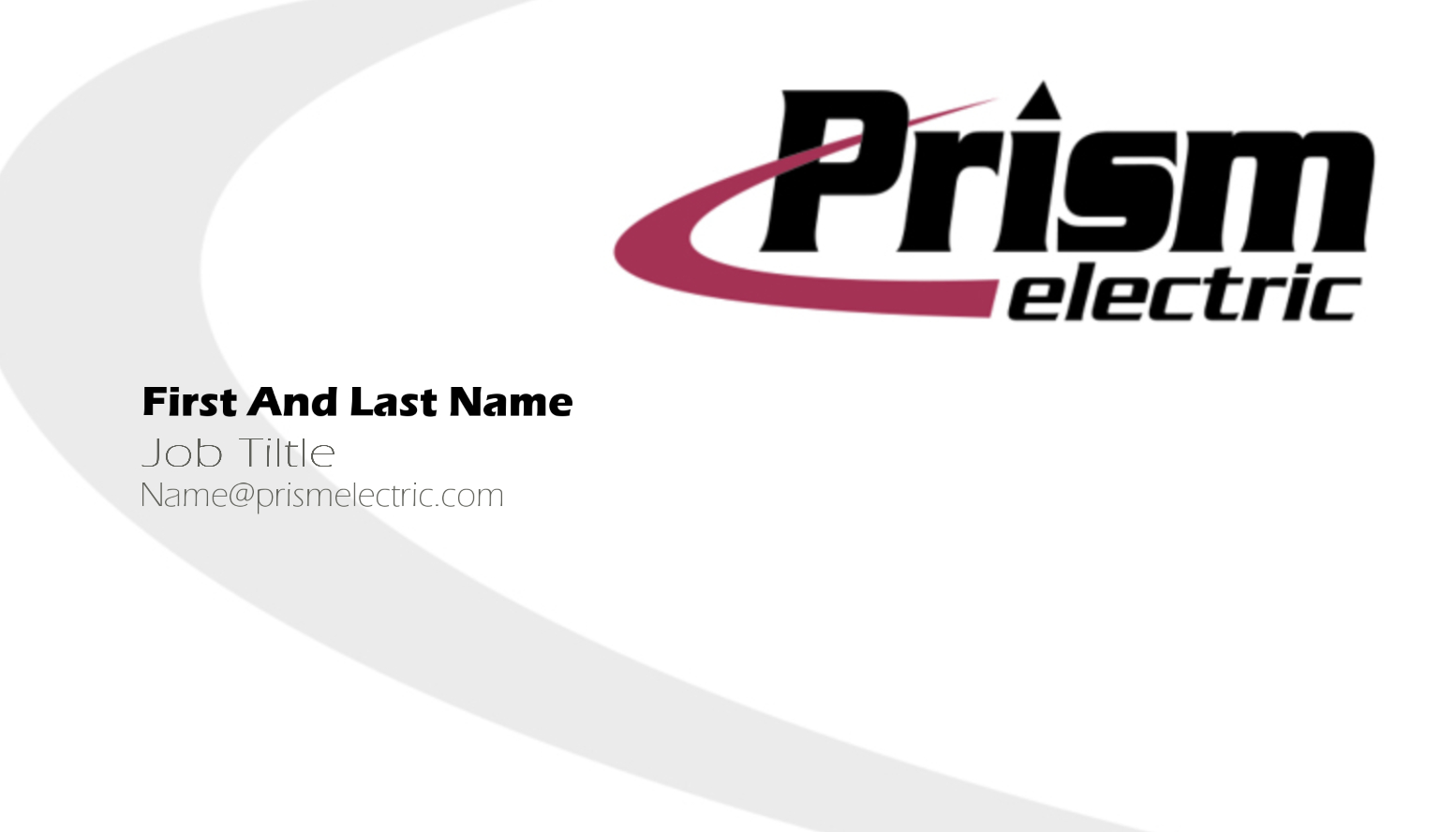Prism Red Template