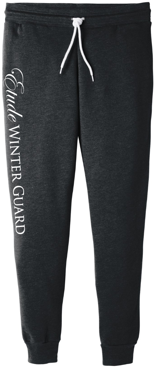 Bella+Canvas Unisex Jogger Sweatpants - Dk Heather