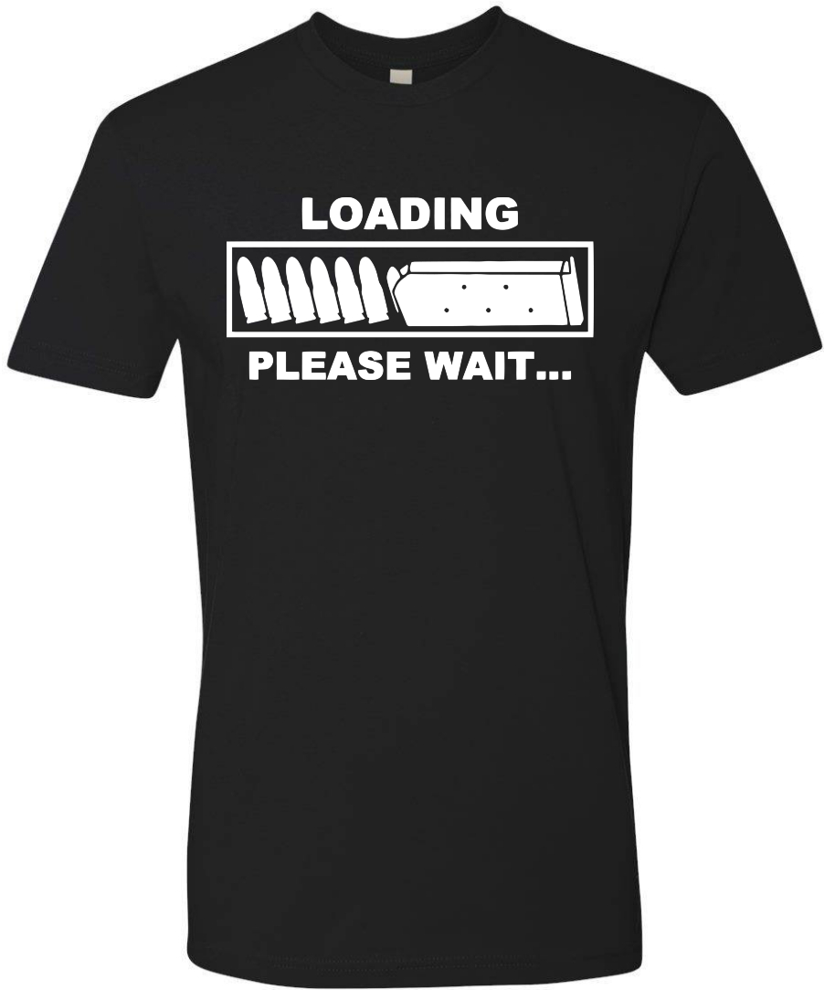Loading Please Wait White