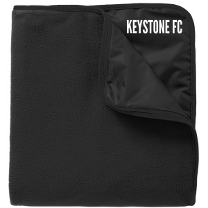 Keystone FC Standard Fleece & Poly Travel Blanket
