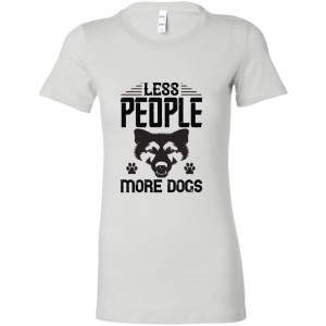 Less People More Dogs - Women's Tee