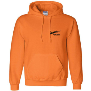 Janitorial Hoodie Orange