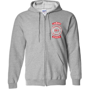 Full Zip Hoodie - Grey