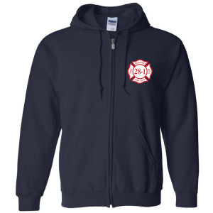 Full Zip Hoodie - Navy